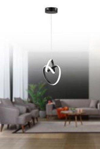 Homing Tekli Kırmızı Baskılı Modern Plastik Bebek-Çocuk Odası Avize