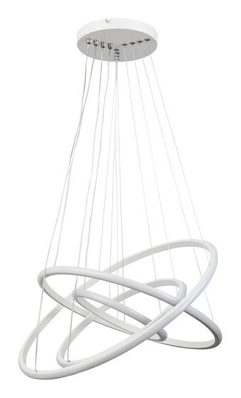 Özcan Aydınlatma 2803-4A-28 4'lü Çok Renkli Şapkalı Modern Metal Salon-Oturma Odası Avize