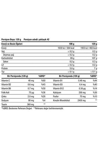 Xtreme Nutrition Kurabiye Aromalı 50 Servis Kilo Aldırıcı Gainer 5000 gr Toz