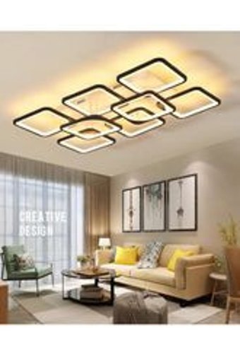 Ransom Imza 3'lü Gümüş Metal Modern Alüminyum Salon-Oturma Odası Avize