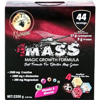 Protouch Nutrition Mix Aromalı 44 Servis Kas Yapıcı Gainer 2200 gr Şase