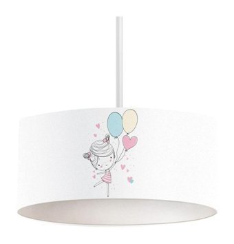 Caprice Halı Cp177 Tekli Gri Sarkıt Modern Plastik Bebek-Çocuk Odası Avize