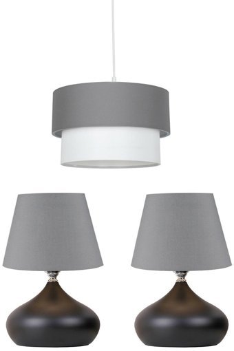 Esslight Elif 3'lü Altın Sarkıt Modern Metal Salon-Oturma Odası Avize