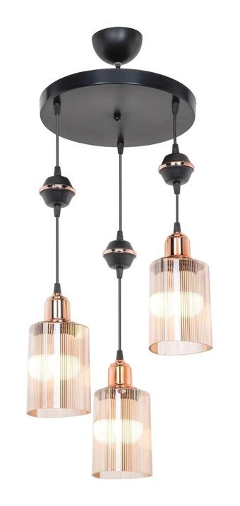 Fiyakalı Ürünler Atölyesi 6'lı Gümüş Kristal Taşlı Modern Krom Salon-Oturma Odası Avize