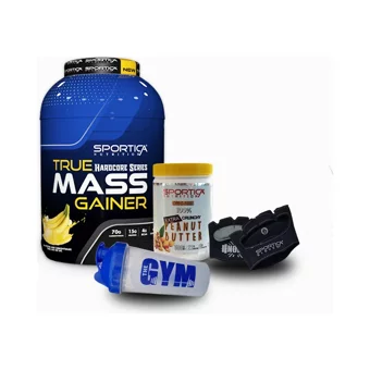 Sportica Nutrition Muz Aromalı 50 Servis Kilo Aldırıcı Gainer 5000 gr Toz