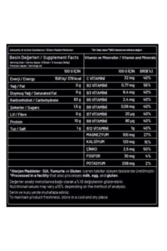 911 Pro Nutrition Vanilya Aromalı 40 Servis Kas Yapıcı Gainer 4000 gr Toz