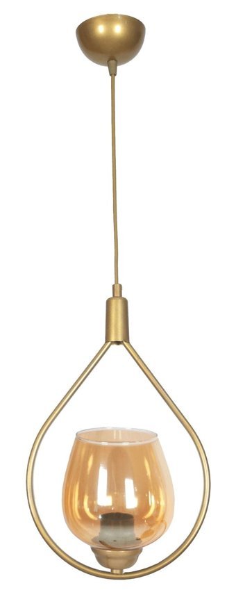 Fer Avize 3'lü Siyah Cam Modern Cam Salon-Oturma Odası Avize