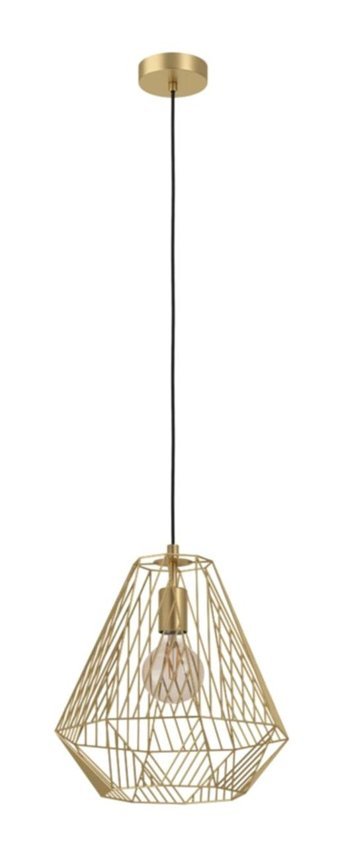 Eglo Cedral 4'lü Siyah Boru Modern Çelik Salon-Oturma Odası Avize