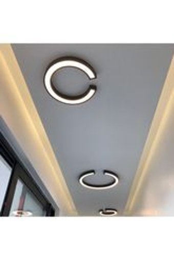 Viesteknoloji Tekli Sarı Kristal Taşlı Otantik Cam Salon-Oturma Odası Avize