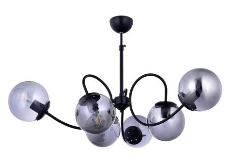 Varsthree Abbey Tekli Altın Küre Modern Plastik Salon-Oturma Odası Avize