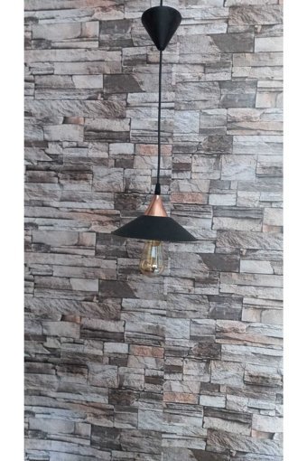 Woodhub Tekli Beyaz Plafonyer Modern Alüminyum Salon-Oturma Odası Avize