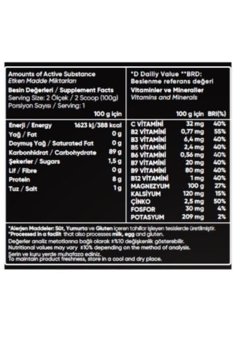 911 Pro Nutrition Çikolata Aromalı 5 Servis Kas Yapıcı Gainer 5x100 gr Toz