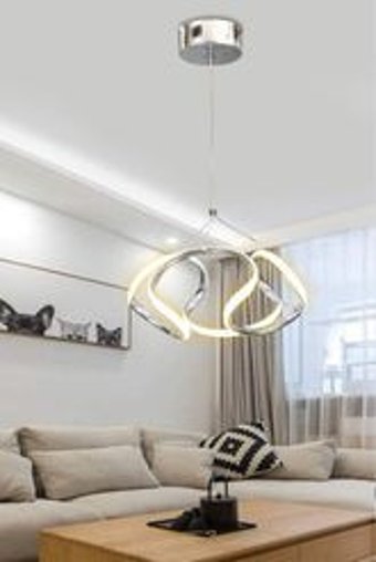 Polataydinlatma 3'lü Siyah Sarkıt Klasik Çelik Salon-Oturma Odası Avize