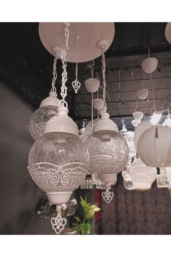 Eglo Ipolitto Tekli Siyah Ledli Modern Çelik Salon-Oturma Odası Avize