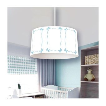 Bby Home & Desıgn Nerissa Tekli Beyaz Sarkıt Modern Metal Salon-Oturma Odası Avize