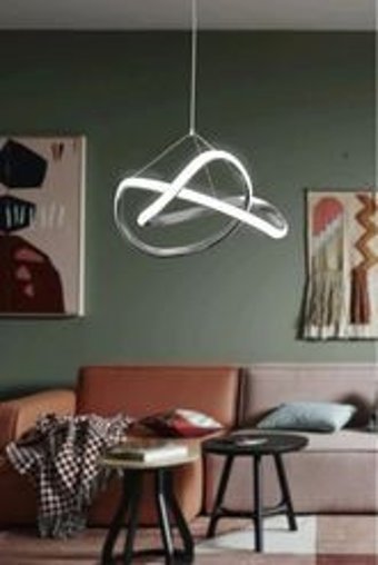 Özcan Aydınlatma 2826-11A-0324 11'li Sarı Küre Modern Metal Salon-Oturma Odası Avize