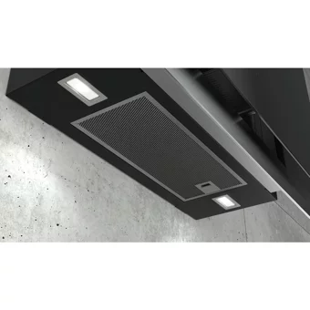 Siemens LC97FQP60 90 cm Cam Yüzey Bacalı-Bacasız Duvar Tipi Davlumbaz Siyah