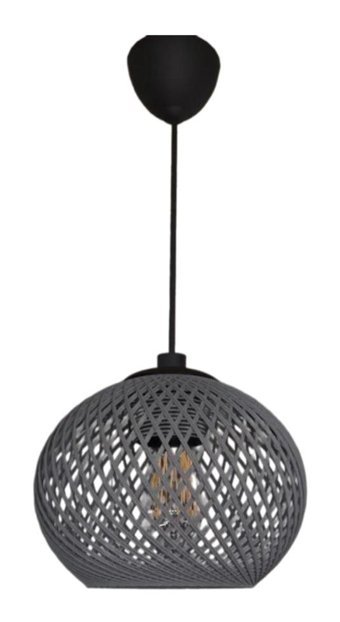 Rscollectıons Dron Tekli Gümüş Ledli Modern Krom Salon-Oturma Odası Avize