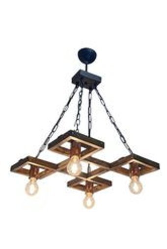 Luna Lighting 4156-1-01 Flush Tekli Beyaz Ledli Modern Metal Salon-Oturma Odası Avize