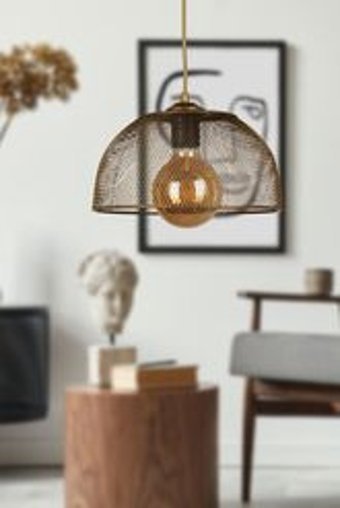 Begüsa 3'lü Altın Sarkıt Modern Alüminyum Salon-Oturma Odası Avize