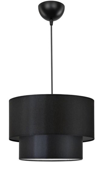 Etsylight Adore 2'li Siyah Sarkıt Modern Cam Salon-Oturma Odası Avize