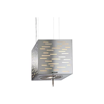 Arçelik P 49 IMO 33 cm Paslanmaz Çelik Yüzey Karbon Filtreli Bacalı-Bacasız Ada Tipi Davlumbaz Inox