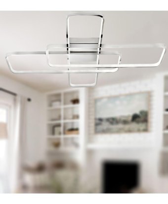 Tekay Aydınlatma 3'lü Çok Renkli Şapkalı Modern Kumaş Salon-Oturma Odası Avize