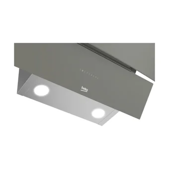 Beko ADE 62540 G 60 cm Cam Yüzey Karbon Filtreli Bacalı-Bacasız Duvar Tipi Davlumbaz Gri