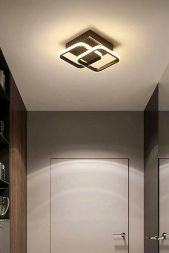 Avizella Tekli Altın Metal Modern Alüminyum Salon-Oturma Odası Avize