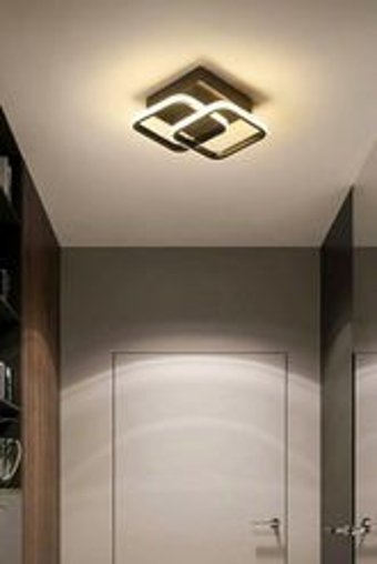 Avizella Tekli Altın Metal Modern Alüminyum Salon-Oturma Odası Avize