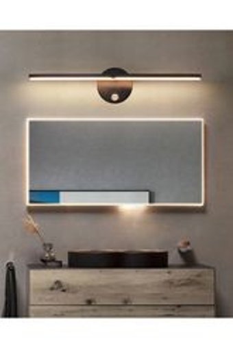 Prestige Tekli Altın Ledli Modern Krom Salon Avize