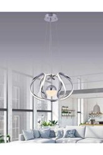 Belezahome Uzay Tekli Çok Renkli Sarkıt Modern Kumaş Bebek-Çocuk Odası Avize