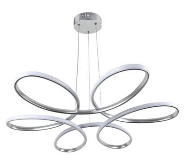 Nirvana Aydınlatma Lucea Ovalino 80565-01-P06-Co 6'lı Kahverengi Sarkıt Modern Çelik Salon-Oturma Odası Avize