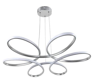 Nirvana Aydınlatma Lucea Ovalino 80565-01-P06-Co 6'lı Kahverengi Sarkıt Modern Çelik Salon-Oturma Odası Avize