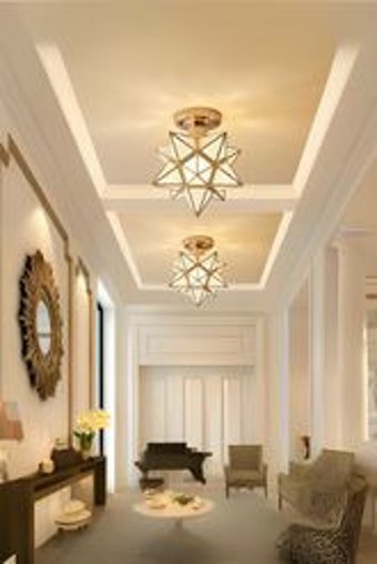 Tt Aydınlatma Tt006-1-Esk Tekli Sarı Ledli Modern Alüminyum Salon-Oturma Odası Avize