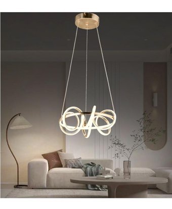 Light House Tekli Bej Sarkıt Modern Krom Mutfak Avize