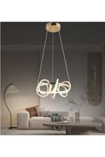 Light House Tekli Bej Sarkıt Modern Krom Mutfak Avize