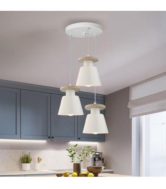 Rivaistanbul Tekli Pembe Sarkıt Modern Plastik Bebek-Çocuk Odası Avize