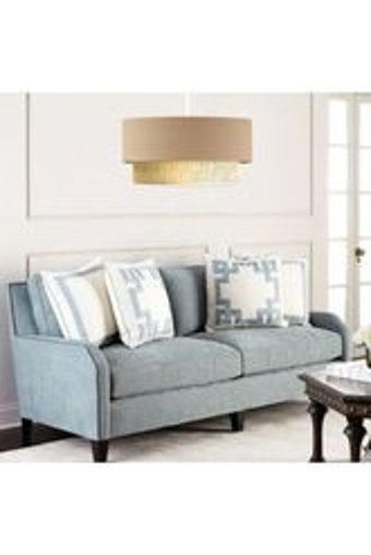 Hegza Lighting Tekli Beyaz Sarkıt Modern Alüminyum Salon-Oturma Odası Avize