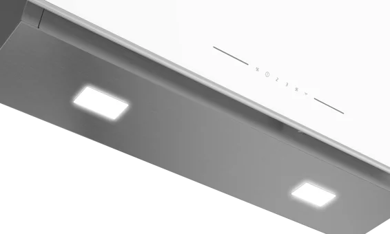 Beko BDE 9062 B 90 cm Cam Yüzey Karbon Filtreli Bacalı-Bacasız Duvar Tipi Davlumbaz Beyaz