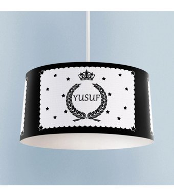 Luna Lighting Vino Riserva Tekli Siyah Ledli Modern Metal Salon-Oturma Odası Avize