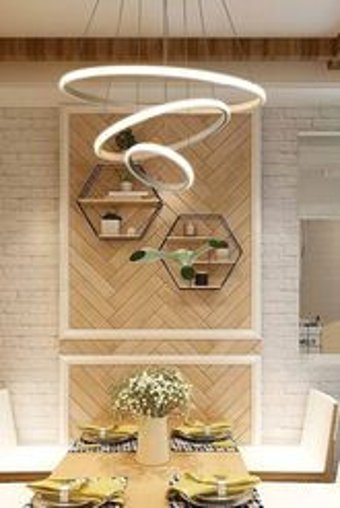 Masal Odam Tekli Çok Renkli Sarkıt Modern Kumaş Bebek-Çocuk Odası Avize