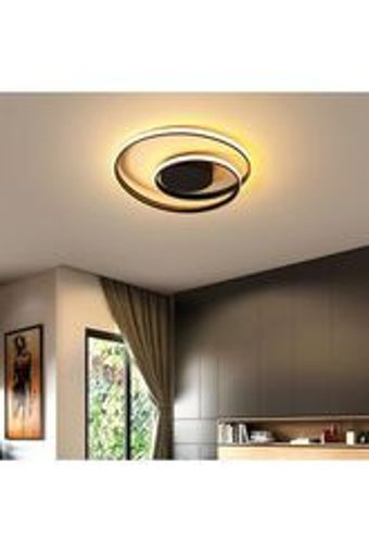 Viesteknoloji Tekli Gri plafonyer Modern Alüminyum Salon-Oturma Odası Avize