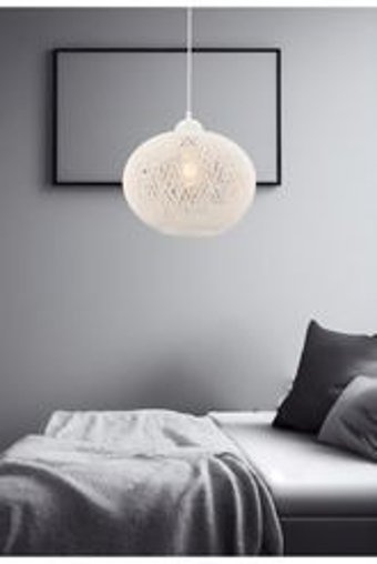 Elektroyou Tekli Beyaz Ledli Modern Alüminyum Antre-Hol Avize