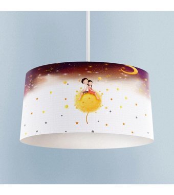 Aydınhomelight Tekli Siyah Sarkıt Modern Kumaş Salon-Oturma Odası Avize