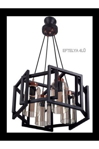 Eglo Lobinero-Z Tekli Beyaz Halka Modern Cam Salon-Oturma Odası Avize
