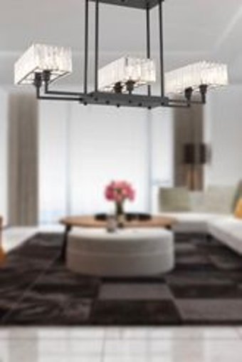 Apliqa Betty Tekli Altın Kristal Taşlı Modern Metal Salon-Oturma Odası Avize