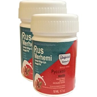 Olegovich Medicine Rus Merhemi Tüm Ciltler İçin Genital Bölge Kadın Tüy Dökücü Krem 2x50 ml