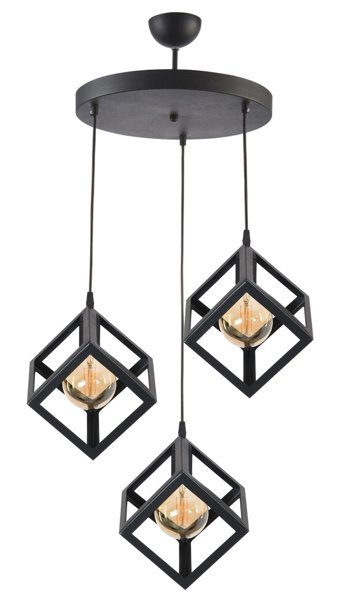 Felicity Mirror 11 Tekli Kahverengi Ledli Modern Ahşap Mutfak-Salon Avize