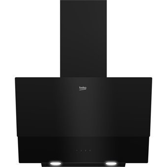Beko BDE 6045 S 60 cm Cam Yüzey Karbon Filtreli Bacalı-Bacasız Duvar Tipi Davlumbaz Siyah